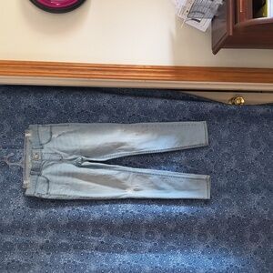 Wonder Nation Distressed Light Blue Skinny Jeans Kids Size M (7-8)